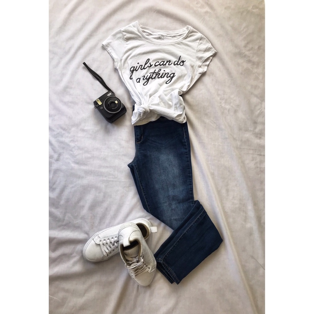 High Waisted Skinny Jeans